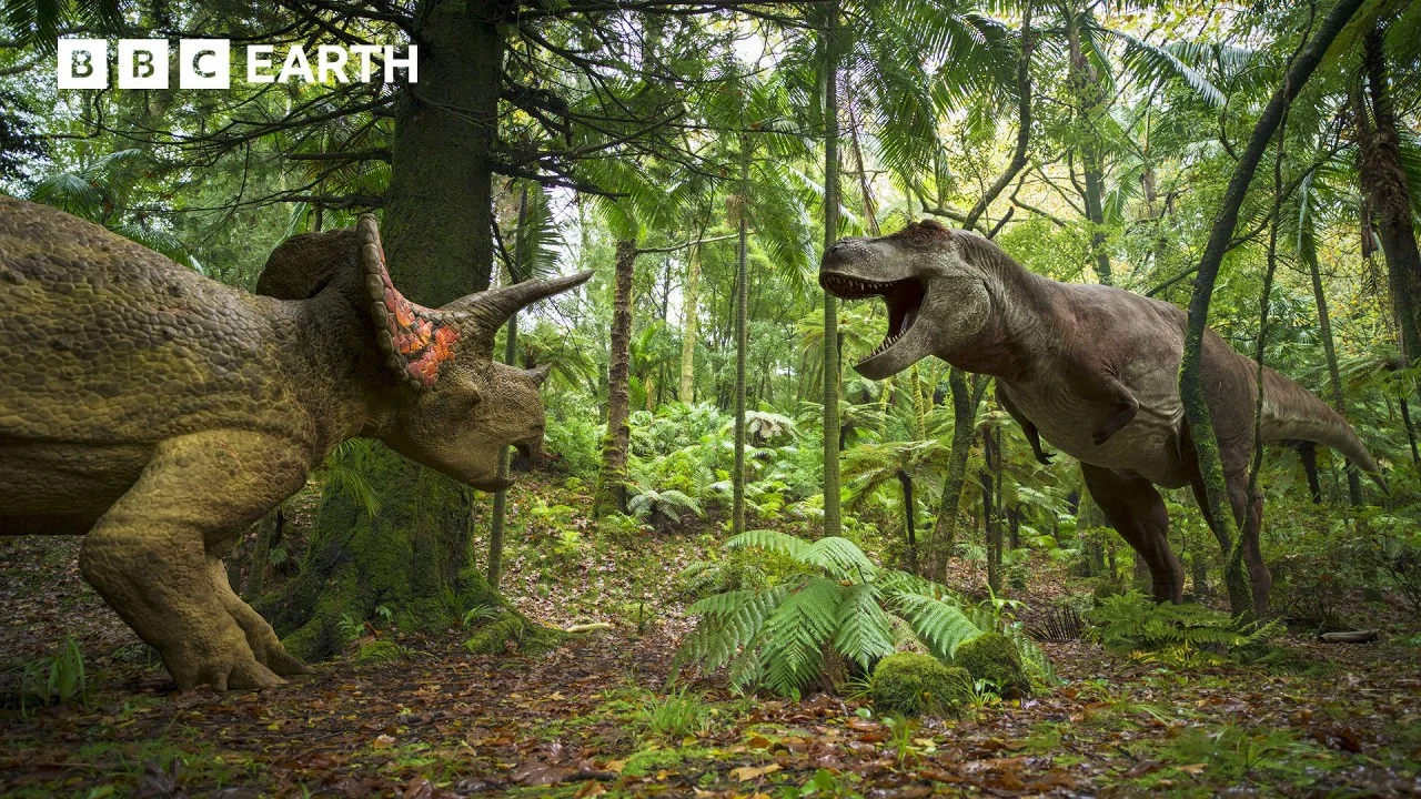 Artistic reconstruction of Triceratops — the debate over whether Torosaurus is an adult form of Triceratops continues generating scientific publications, with histological studies being the main evaluation tool.